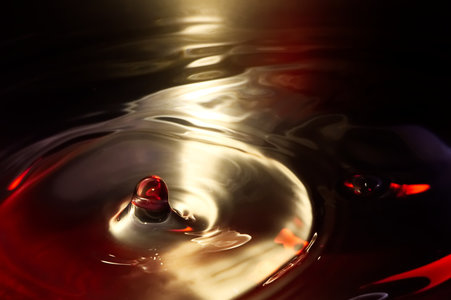 Gouttes d'eau, Caillot d’’eau