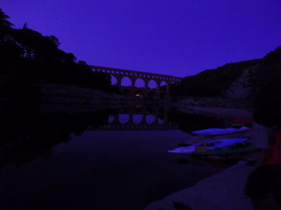 Nocturne de Collias à Remoulins_02 aout 2019, P1000866