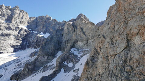 Arête ouest Pointe des Aigles, P1170077