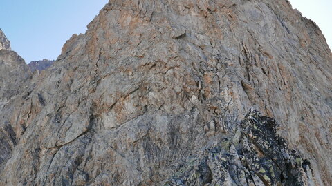 Arête ouest Pointe des Aigles, P1170075