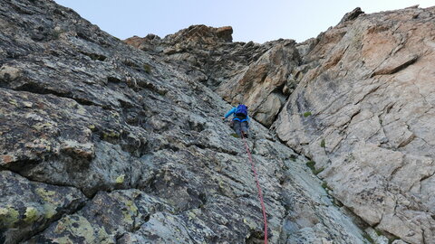 Arête ouest Pointe des Aigles, P1170063