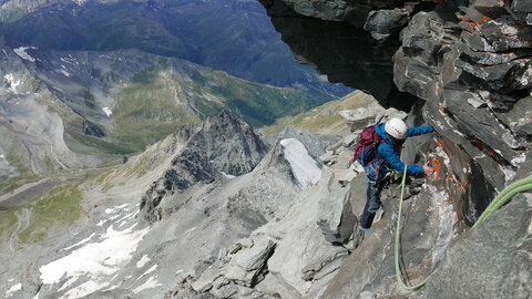 Grand Combin arête du Meitin, P1170223