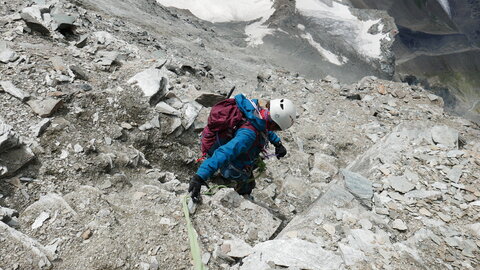 Grand Combin arête du Meitin, P1170222