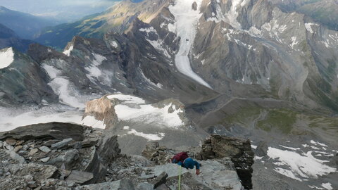 Grand Combin arête du Meitin, P1170182