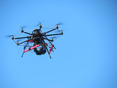 La Torche septembre 2012, Hélicoptère furtif? ou drone...
