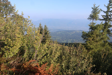 2019-0826 GR 738, Vue depuis la crête des Mollards