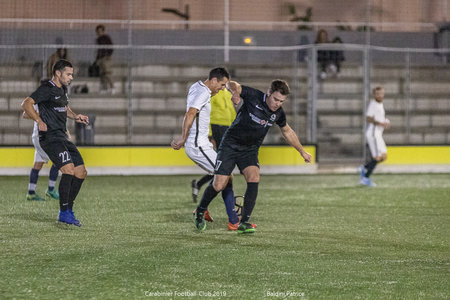 Match 7 octobre 19 Carabiniers/Vinci construction (3à7), 8 octobre 2019  44 sur 80 