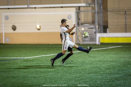 Match 7 octobre 19 Carabiniers/Vinci construction (3à7), 8 octobre 2019  45 sur 80 