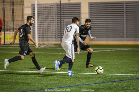 Match 7 octobre 19 Carabiniers/Vinci construction (3à7), 8 octobre 2019  48 sur 80 