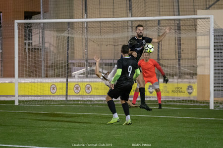 Match 7 octobre 19 Carabiniers/Vinci construction (3à7), 8 octobre 2019  50 sur 80 