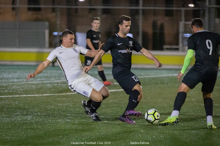 Match 7 octobre 19 Carabiniers/Vinci construction (3à7), 8 octobre 2019  55 sur 80 