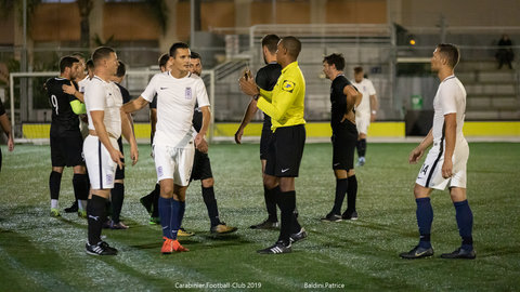Match 7 octobre 19 Carabiniers/Vinci construction (3à7), 8 octobre 2019  57 sur 80 
