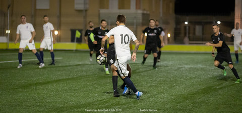 Match 7 octobre 19 Carabiniers/Vinci construction (3à7), 8 octobre 2019  70 sur 80 