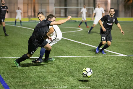 Match 7 octobre 19 Carabiniers/Vinci construction (3à7), 8 octobre 2019  75 sur 80 