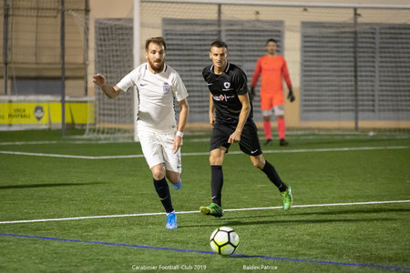 Match 7 octobre 19 Carabiniers/Vinci construction (3à7), 8 octobre 2019  77 sur 80 