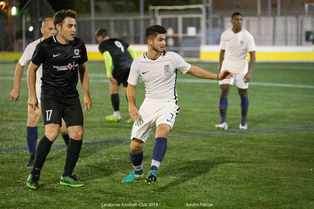 Match 7 octobre 19 Carabiniers/Vinci construction (3à7), 8 octobre 2019  80 sur 80 
