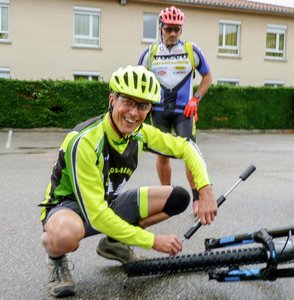 Week-end Club 2019 Bully, 3-Gonflage avant de partir
