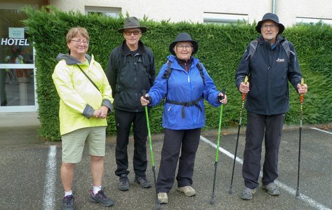 Week-end Club 2019 Bully, 8- les marcheurs samedi