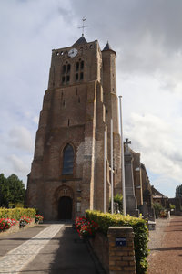 2019_0906 sentier côtier de Bray-Dunes à Etaples, IMG_0770 brouckerque - eglise st omer_z