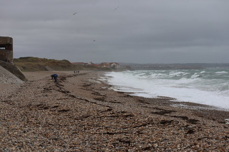 2019_0906 sentier côtier de Bray-Dunes à Etaples, IMG_0919 la plage avant ambleteuse_z