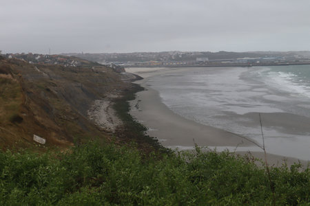 2019_0906 sentier côtier de Bray-Dunes à Etaples, IMG_0948 boulogne vue depuis la pointe de la creche_z