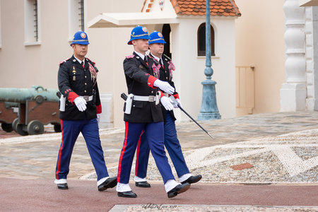 Relève Carabiniers du Prince de11 novembre 2019, Relève 11nov19  23 sur 44 