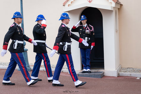 Relève Carabiniers du Prince de11 novembre 2019, Relève 11nov19  25 sur 44 