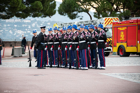 Carabiniers du Prince- Fête Nationale-Répétition, répétion F.N. 2019  22 