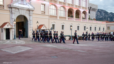Carabiniers du Prince- Fête Nationale-Répétition, répétion F.N. 2019  23 