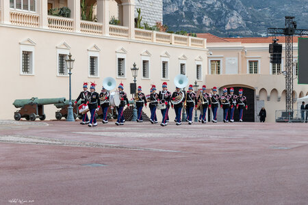 Carabiniers du Prince- Fête Nationale-Répétition, répétion F.N. 2019  27 