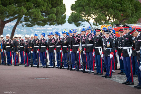 Carabiniers du Prince- Fête Nationale-Répétition, répétion F.N. 2019  33 