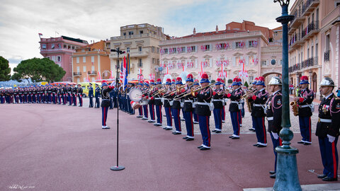 Carabiniers du Prince- Fête Nationale-Répétition, répétion F.N. 2019  43 