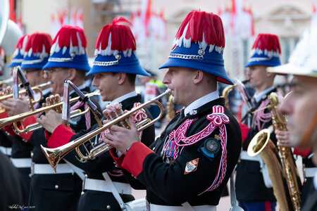 Carabiniers du Prince- Fête Nationale-Répétition, répétion F.N. 2019  44 