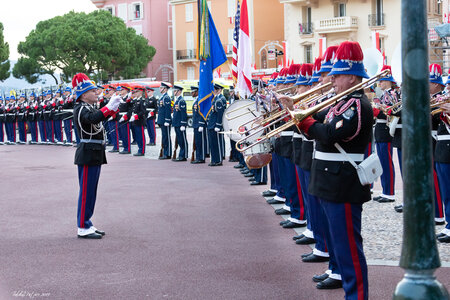 Carabiniers du Prince- Fête Nationale-Répétition, répétion F.N. 2019  50 
