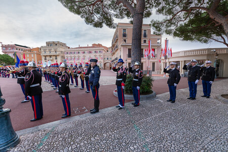 Carabiniers du Prince- Fête Nationale-Répétition, répétion F.N. 2019  53 