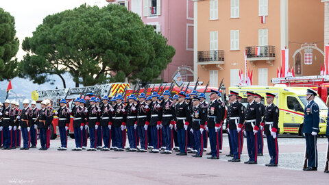 Carabiniers du Prince- Fête Nationale-Répétition, répétion F.N. 2019  56 