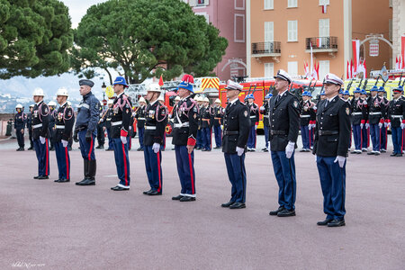 Carabiniers du Prince- Fête Nationale-Répétition, répétion F.N. 2019  59 