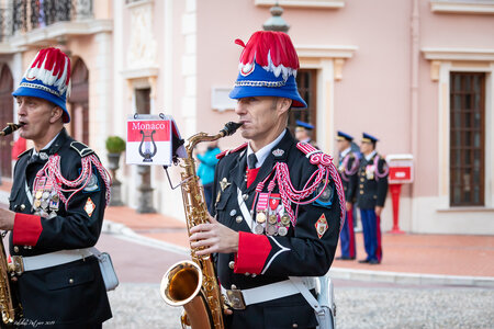Carabiniers du Prince- Fête Nationale-Répétition, répétion F.N. 2019  65 