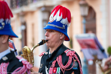 Carabiniers du Prince- Fête Nationale-Répétition, répétion F.N. 2019  67 