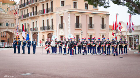 Carabiniers du Prince- Fête Nationale-Répétition, répétion F.N. 2019  80 