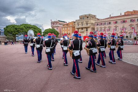 Carabiniers du Prince- Fête Nationale-Répétition, répétion F.N. 2019  91 