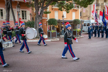 Carabiniers du Prince- Fête Nationale-Répétition, répétion F.N. 2019  99 