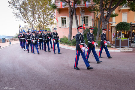 Carabiniers du Prince- Fête Nationale-Répétition, répétion F.N. 2019  103 