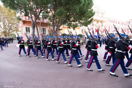 Carabiniers du Prince- Fête Nationale-Répétition, répétion F.N. 2019  110 