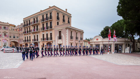 Carabiniers du Prince- Fête Nationale-Répétition, répétion F.N. 2019  127 