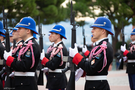 Carabiniers du Prince- Fête Nationale-Répétition, répétion F.N. 2019  128 