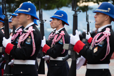 Carabiniers du Prince- Fête Nationale-Répétition, répétion F.N. 2019  129 