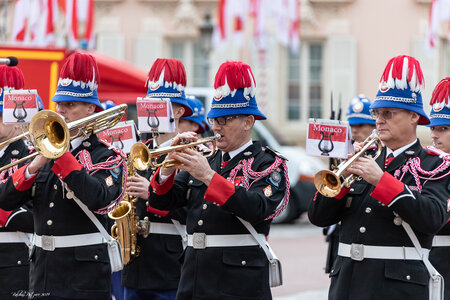 Carabiniers du Prince- Fête Nationale-Répétition, répétion F.N. 2019  140 