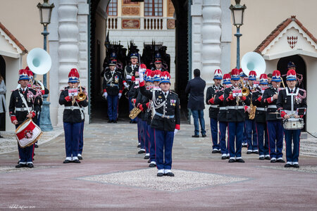 Carabiniers du Prince- Fête Nationale-Répétition, répétion F.N. 2019  144 