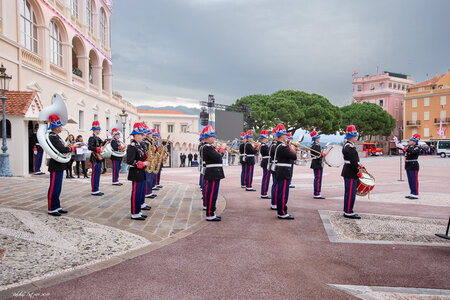 Carabiniers du Prince- Fête Nationale-Répétition, répétion F.N. 2019  145 